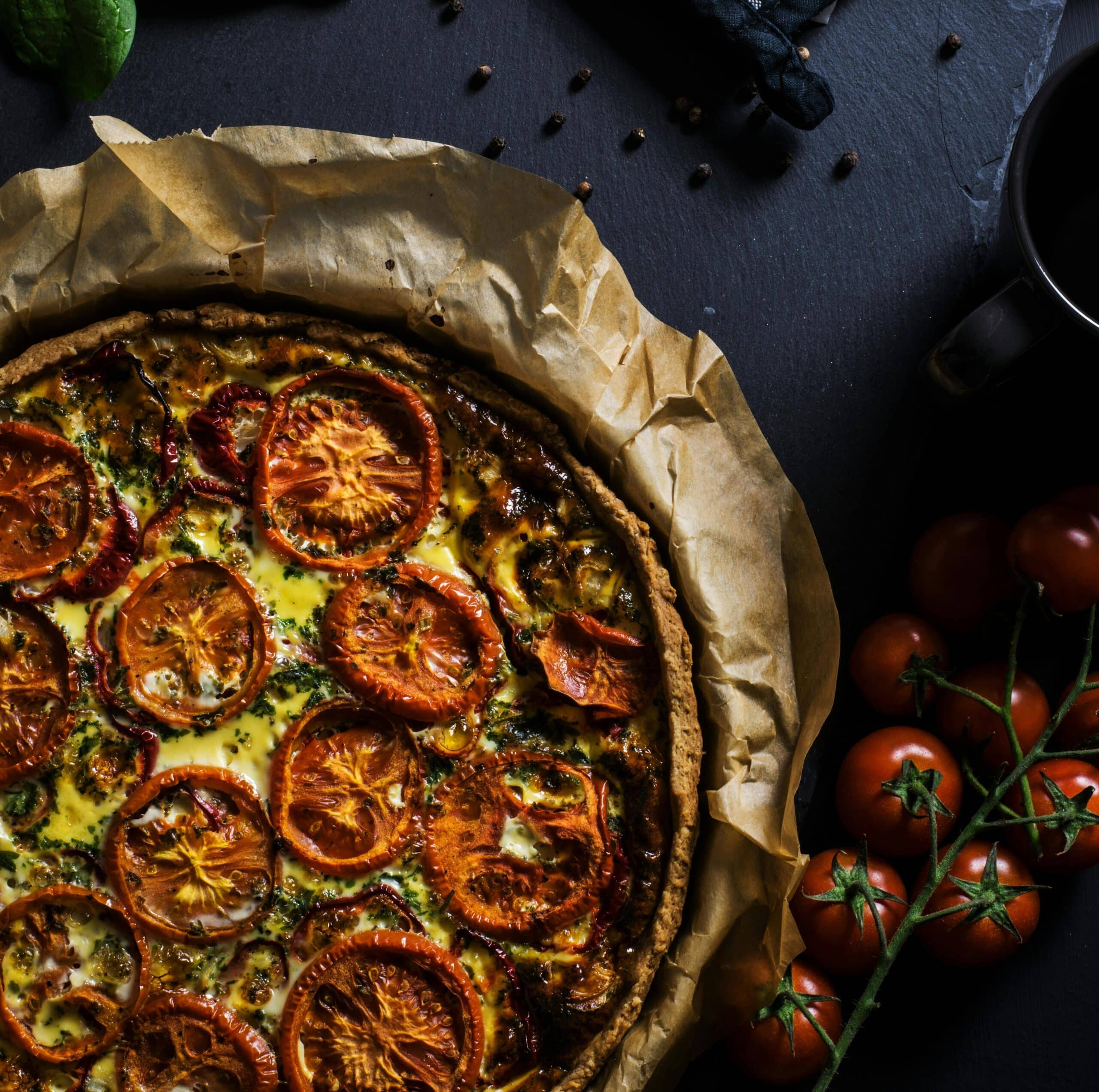 tarte au thon tomates